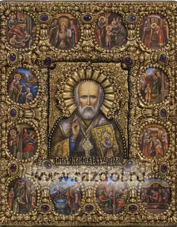 Николай Чудотворец с житием